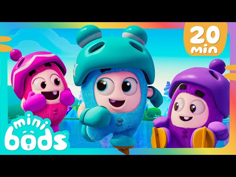 Frozen Ice Paradise | Syurga Ais Beku | Oddbods | Cute Cartoons for Kids @Oddbods Malay