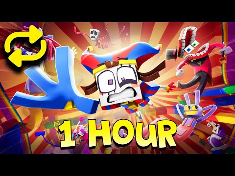 &quot;Wacky World&quot; 🎵 1 HOUR - The Amazing Digital Circus Music Video