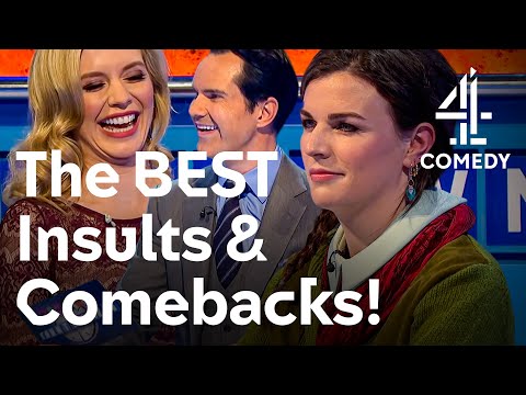 Epic Insults &amp; Comebacks! | 8 Out Of 10 Cats Does Countdown | Channel 4