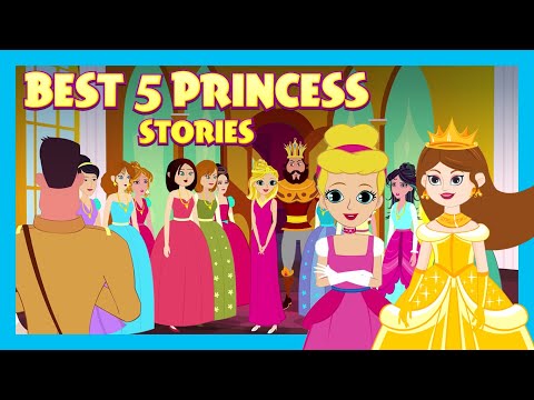 Best 5 Princess Stories | Exicting Bed Time Stories for Kids | Tia &amp; Tofu |