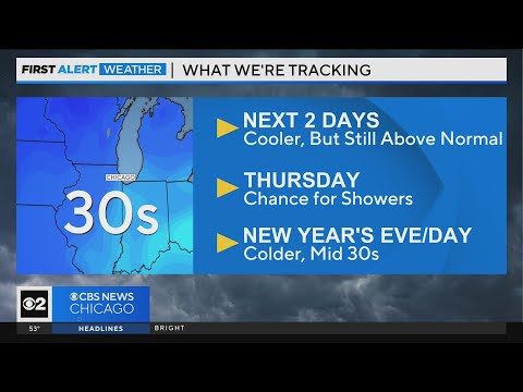 Chicago First Alert Weather: Rain moving out overnight