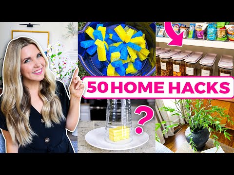 50 Home Hacks you NEED to know!