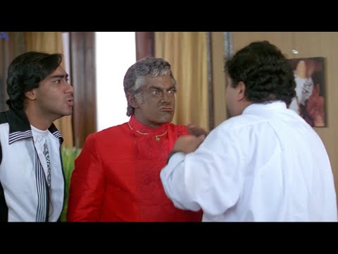 Ishq Bank Comedy Scene | | Ajay Devgan | Aamir Khan | Kajol | Juhi Chawla | Bollywood Comedy Scenes