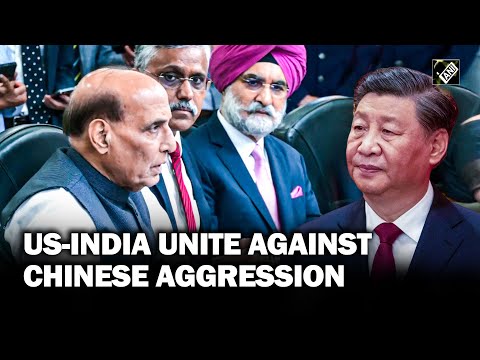 &ldquo;Countering China&rsquo;s aggression&hellip;&rdquo; Rajnath Singh talks tough during a bilateral meet with Lloyd Austin