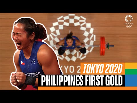 Philippines win their first ever gold medal! 🏋️&zwj;♀️ | Tokyo Replays