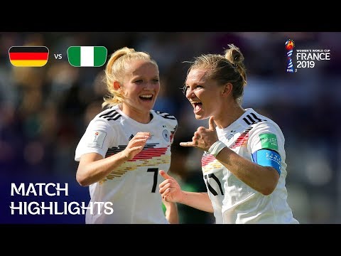 Germany v Nigeria | FIFA Women&rsquo;s World Cup France 2019 | Match Highlights