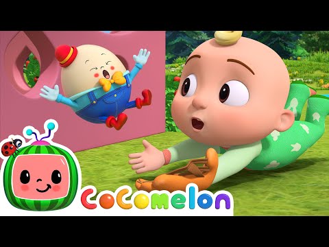 Humpty Dumpty Baby Animals | CoComelon Animal Time Nursery Rhymes for Kids