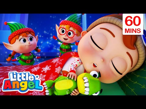 Jingle Bells - 60 Minutes of Little Angel | Kids TV Shows Full Episodes