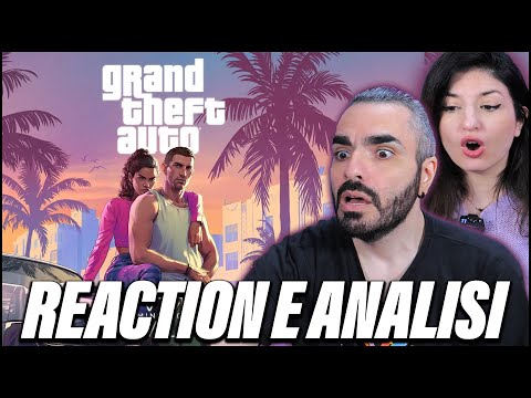 GTA 6 (VI) TRAILER 1 ITALIANO (sub):  REACTION E ANALISI DEL TRAILER UFFICIALE!