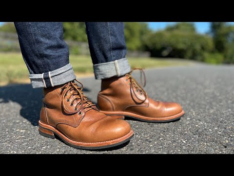 OAK STREET BOOTMAKERS TRENCH BOOT in Horween Natural Chromexcel REVIEW!!!!