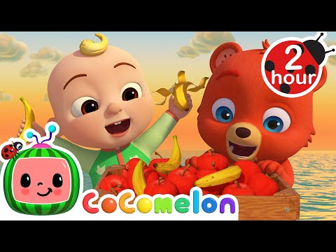 Apples and Bananas + More CoComelon Animal Time | 2 Hour CoComelon Nursery Rhymes