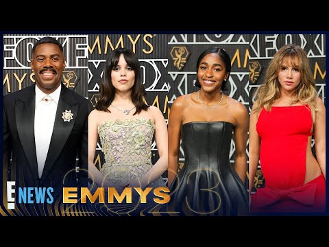 Jenna Ortega, Ayo Edebiri and MORE Best Red Carpet Moments! | 2023 Emmys