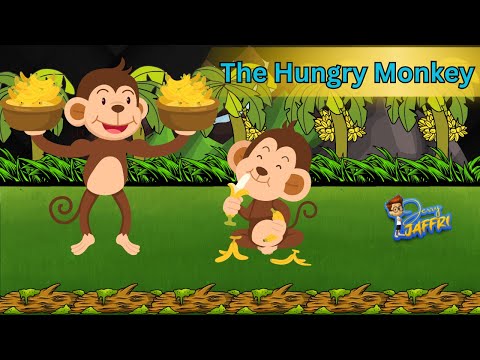 The Hungry Monkey | Short Story For Kids | 