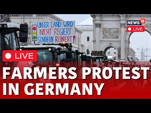 German Farmer Protest | German Farmers Protest In Munich Against Rising Diesel Fuel Price | N18L