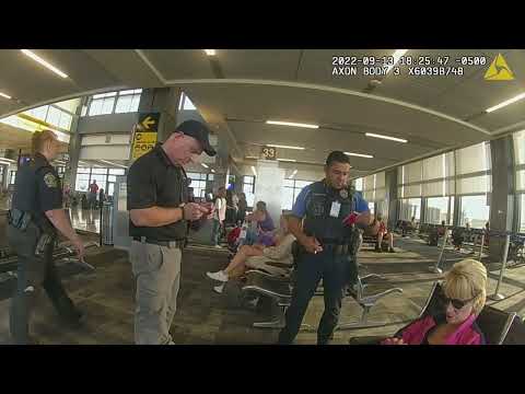 TX: Deaf woman says arrest at airport broke her arm, all caught on cam