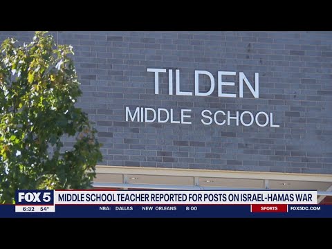 Maryland middle school teacher under investigation for social media posts on Israel-Hamas war: repor