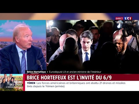 L'&acirc;ge de Gabriel Attal, &quot;n'est ni un programme, ni une garantie de succ&egrave;s&quot;, estime Brice Hortefeux