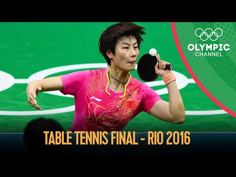 Women's Singles Table Tennis - Full Gold Medal Match | Rio 2016 Replays