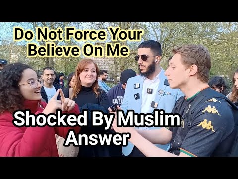 Spanish Girl I Do not Need Your God! Ali Ismael and Visitor Speakers Corner Sam Dawah