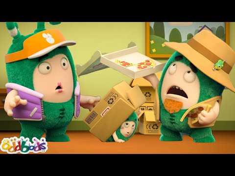 Snack Impossible | Oddbods - Food Adventures | Cartoons for Kids