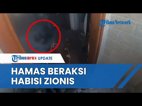 Dramatis! Video Pertempuran Jarak Dekat di Gedung Bertingkat Militan Hamas Menyusup &amp; Habisi Zionis