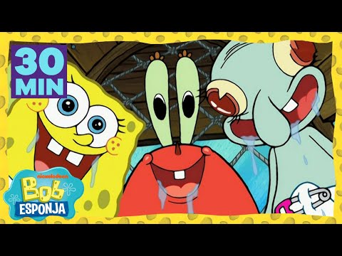 &iexcl;Los momentos de beb&eacute;s m&aacute;s adorables durante 30 min! | Bob Esponja en Espa&ntilde;ol