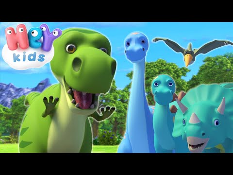 Dinosaurus pesma 🦕 Dinosaurusi crtani na srpskom | HeyKids - Pesme za decu