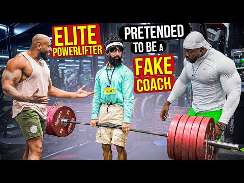 Elite Powerlifter Pretended to be a FAKE TRAINER | Anatoly Aesthetics in Public