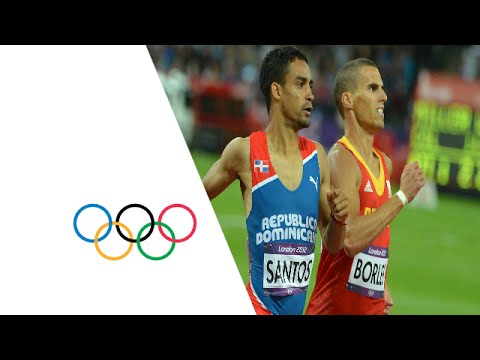 Kirani James (GRN) and Luguelin Santos (DOM) Win 400m Semi-Finals - London 2012 Olympics