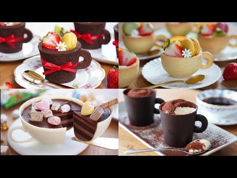 (Cumulative views: 5 million) A collection of beautiful and special cupcakes / Cupcake / cookie cup