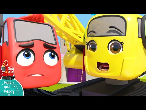 Counting Block Castle - STEM Learning for Kids - Construction Cartoons for Kids | Digley and Dazey