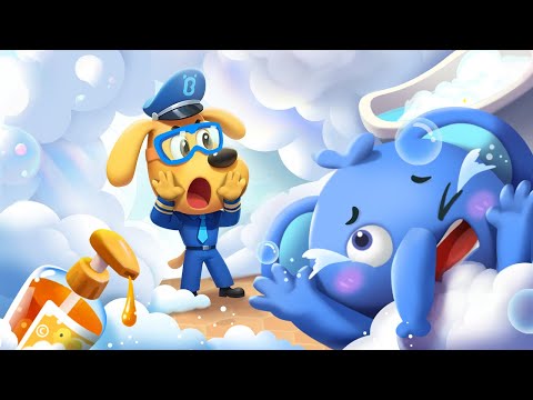 Don't Play with Soap🫧| Bathroom Safety | Police Cartoon | Kids Cartoon | Sheriff Labrador | BabyBus