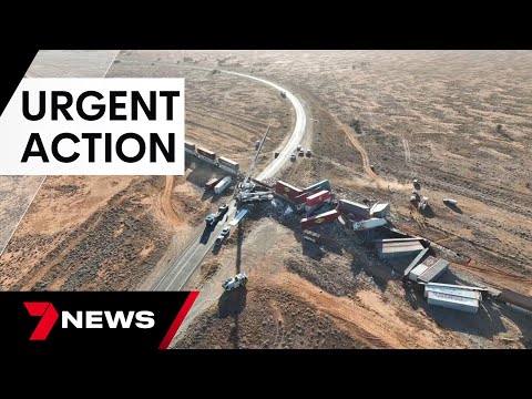 The Rail, Tram and Bus Union is calling for urgent action at SA rail crossings | 7 News Australia