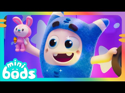 The Show Must Go On! | Minibods Baby Oddbods | Funny Educational Cartoons For Kids