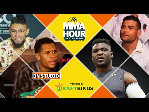 The MMA Hour: Francis Ngannou, Paulo Costa, Johnny Walker, Devin Haney in studio | Oct 23, 2023