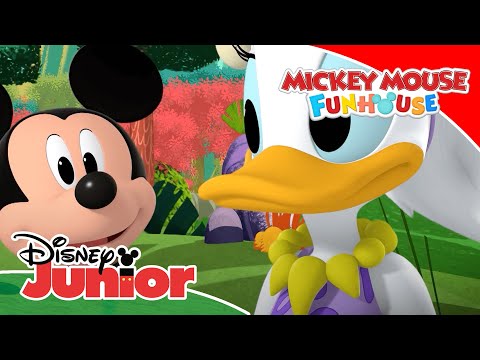 Mickey Mouse Funhouse: El doble de Donald | Disney Junior Oficial