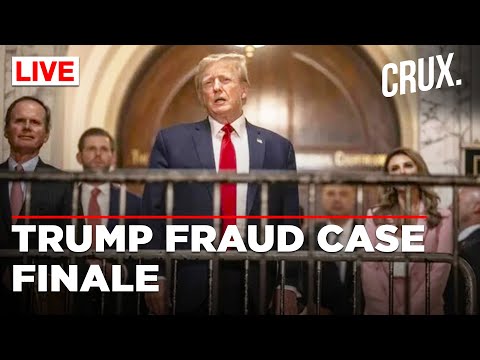 Closing Arguments In Donald Trump's Fraud Trial With Millions On The Line In A US Election Year