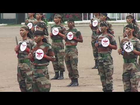 GR KHUKURI DANCE 14 Gorkha training center ( subathu , Himachal Pradesh ) During Dinesh passing out