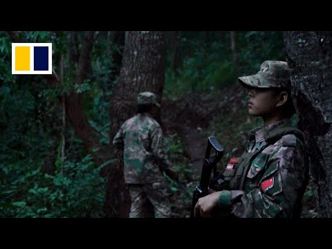 The young women on the front line against Myanmar&rsquo;s junta