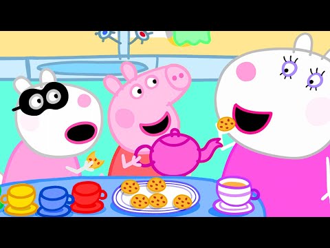 Suzy Sheep's Leaving Party with Peppa Pig | Peppa Pig Official Family Kids Cartoon