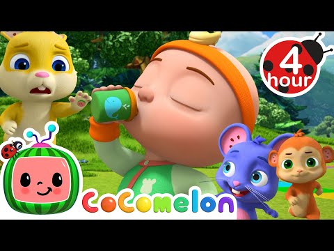 Baby vs Animal: Duck Duck Goose + More | Cocomelon - Nursery Rhymes | Fun Kids Cartoons | 3 Hours