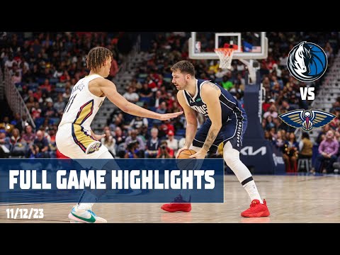 Luka Doncic (30 points) Highlights vs. New Orleans Pelicans | 11/12/23