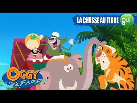 La chasse au tigre ! - Oggy et les Cafards Saison 5 c'est sur Gulli ! #24