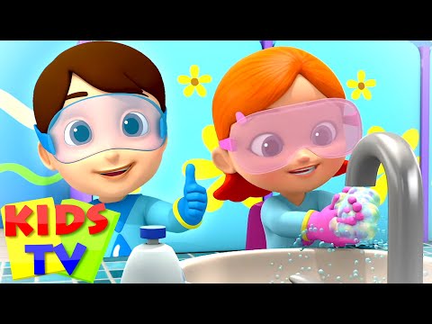 Wash Your Hands Song | Healthy Habits Song | Kids Songs &amp; Nursery Rhymes | Boom Buddies | Kids Tv