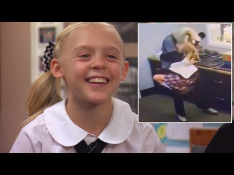 11-Year-Old Leaps Into School Employee's Arms After Learning She'll Be Adopted