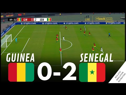 GUINEE - SENEGAL LIVE | En Direct Coupe d'Afrique des Nations 2023 | CAN 2024 Live