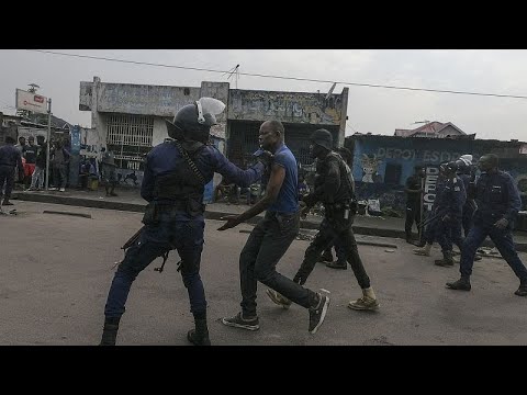 RDC :  une marche de l'opposition r&eacute;prim&eacute;e &agrave; Kinshasa