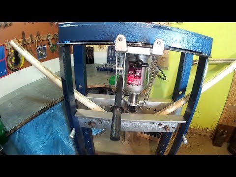 Пресс Трубогиб гидравлический своими руками Hydraulic Press