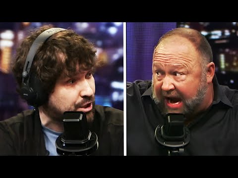 Alex Jones Vs Destiny Debate Goes Off The Rails, Moderator Has To Stop Them