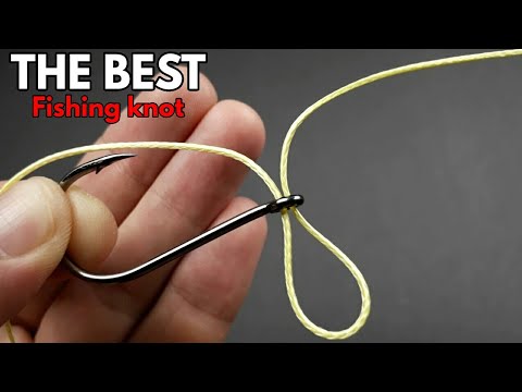 The Easiest and Strongest Fishing Knot Ever | Best for Hook With 500% Guarantee